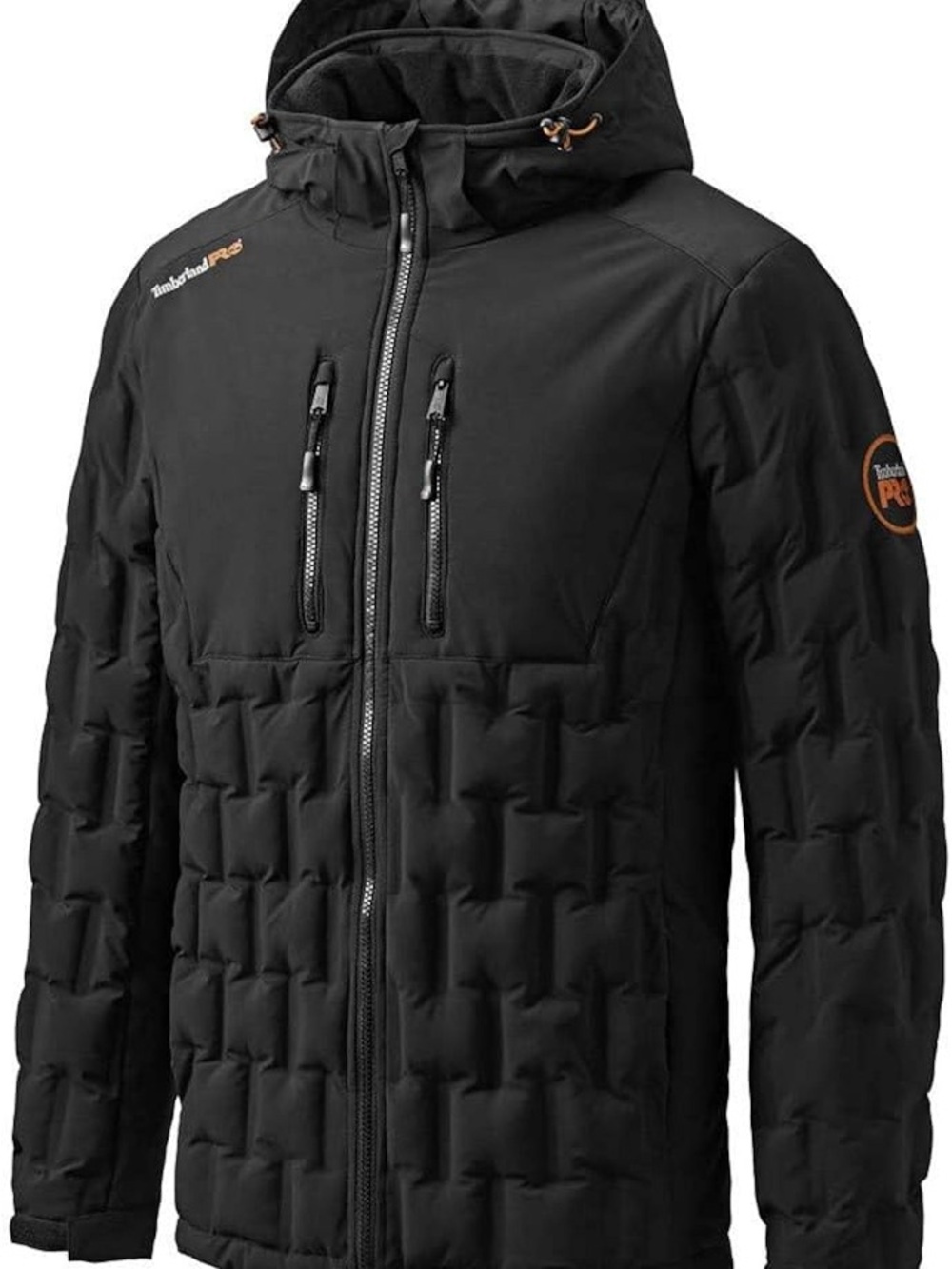 Timberland PRO Black Insulated Hooded Puffer Jacket